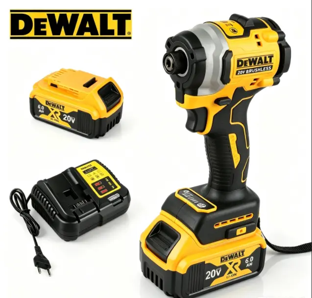 DEWALT DCF850 Cordless Impact Driver, Heavy-Duty Hand Tool for Professional Construction, Home Repair Tasks mechanical use