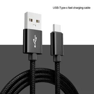 Type C Fast Charging Cable for Samsung Redmi Oneplus Xiaomi Phones, Durable USB-C Charger, Efficient Power Transfer, High-Speed Data Sync