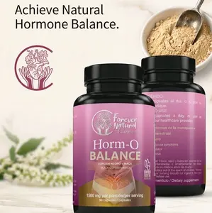 Horm-O BALANCE. Women's support promotes healthy menstruation, a healthy uterus supports, the symptoms of menopause, and provides you with a healthy PH balance, Collagen /Vitamin /Forever Natural Botanics. Dietary Supplement