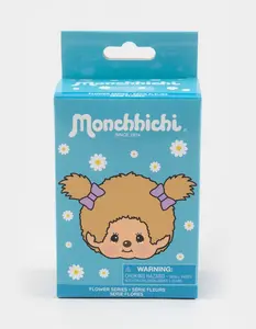 MONCHHICHI Flower Keychain Blind Box, Multi-Colored