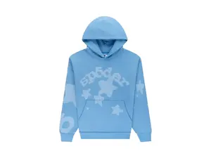 Sp5der Beluga V2 Hoodie Dusty Blue (men) by StockX