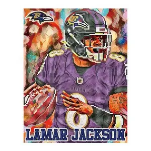 SPORTICULTURE Baltimore Ravens Lamar Jackson Painting Kit