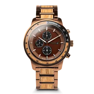 Whiskey Espresso Barrel Solar Chrono 45mm