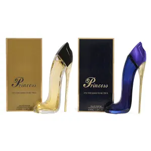 Women's Perfume Bundle - Princess High Heels Gold and Princess High Heels Blue- Spray Perfume Eau de Parfum for Women 85ml/2.9fl.oz.