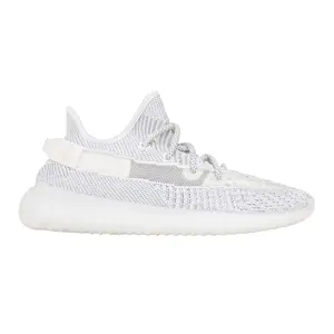 adidas Mens Yeezy Boost 350 V2 Lace Up Sneakers Shoes Casual - White