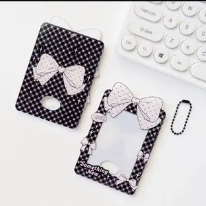 Cute Kpop Acrylic Photocard Holder Keychain | Pc Holder