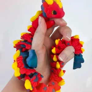 3D printed Dragon & Egg Mystery Decoration Figurine