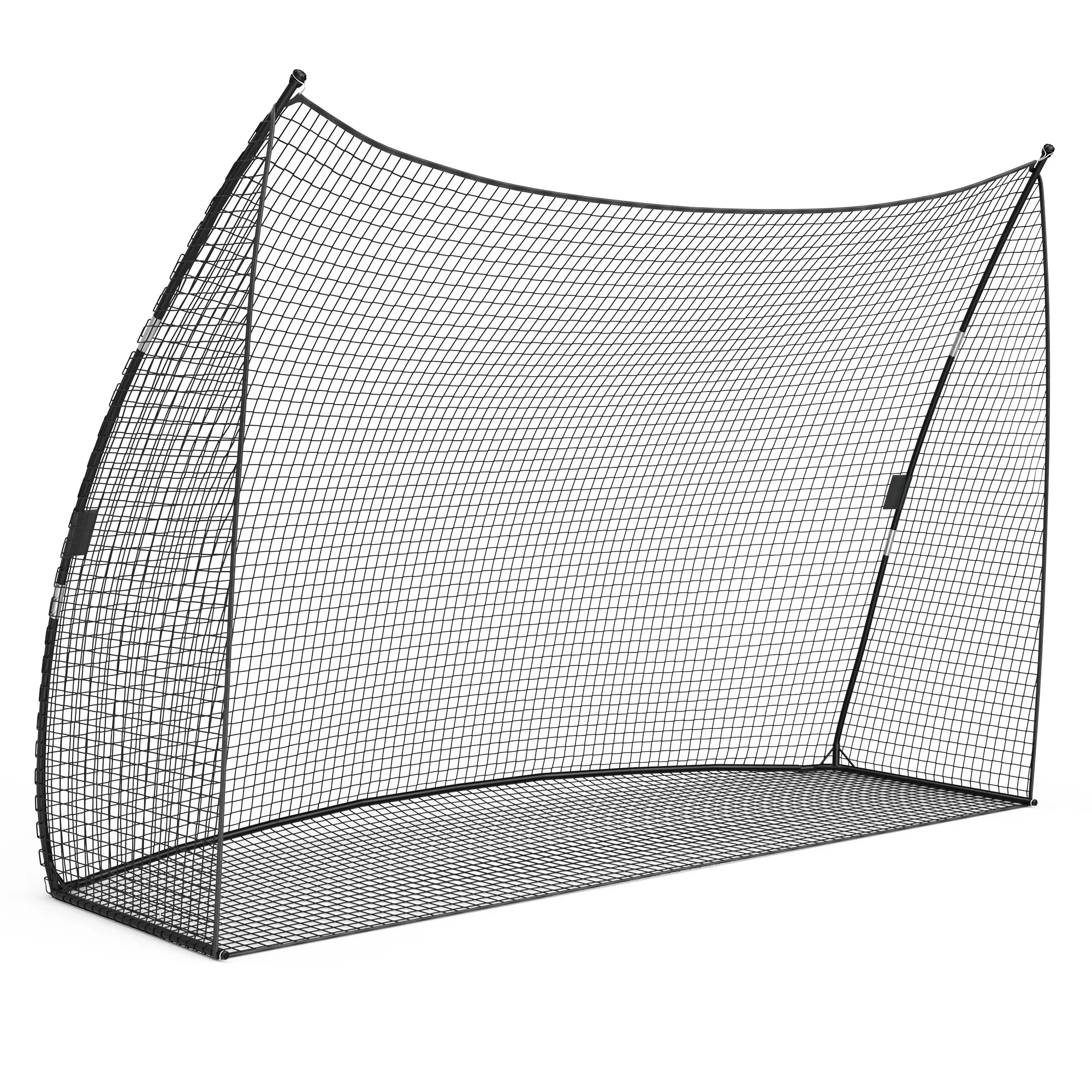 Golf Practice Net with Carry Bag, 10x7x3ft Portable Ball Stop and Barrier Netting Durable Training Net for Backyard, Indoor, and Outdoor