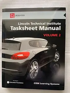 USED-Lincoln Tech- Task Sheet Manual Vol 2 2e by CDX Automotive (Paperback)