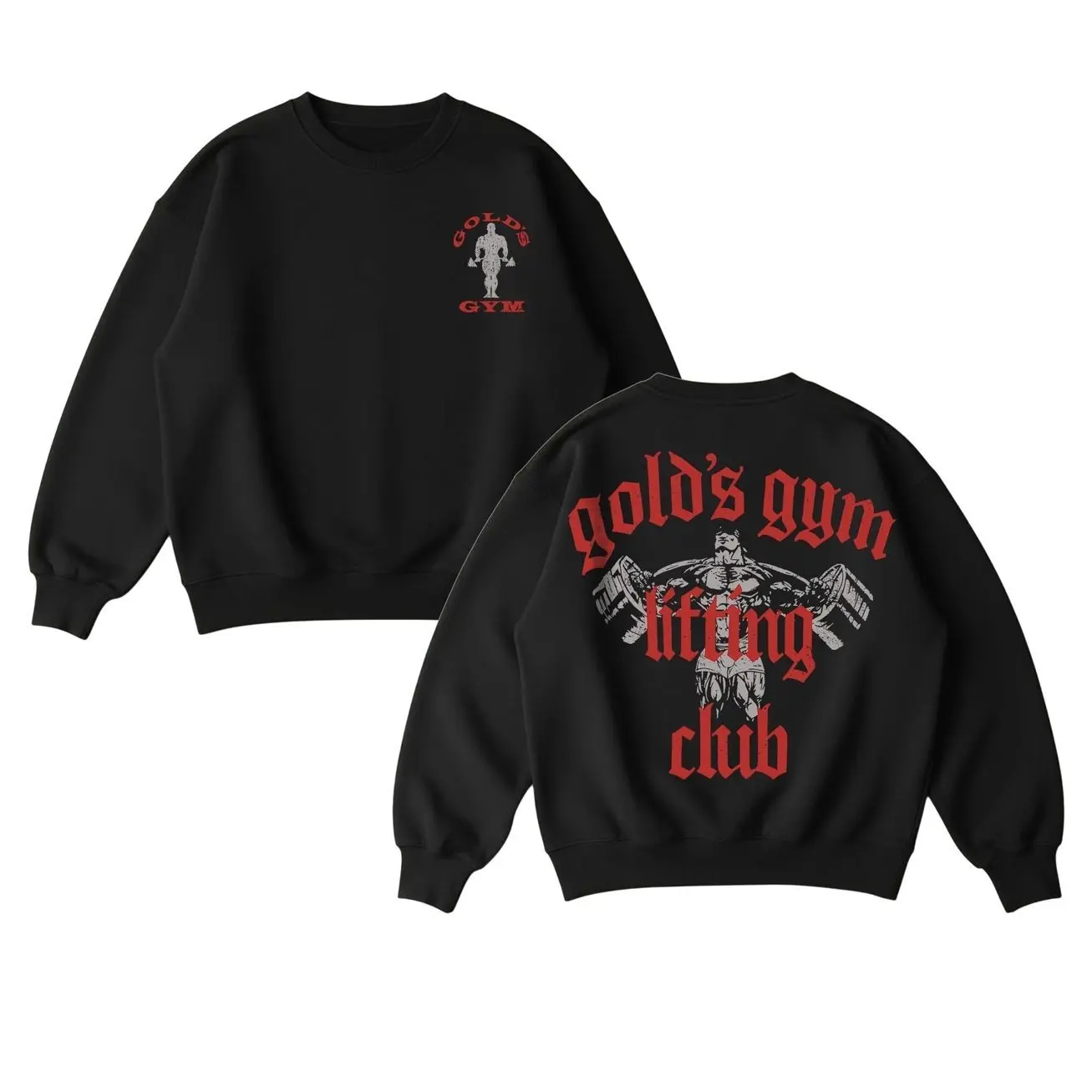"Lifting Club" Gold's Gym, Workout Wear, Men's Sport Outfit, Gym Men's Top, Muscle Training Shirt, Gym Apparel, Training Clothing EBB