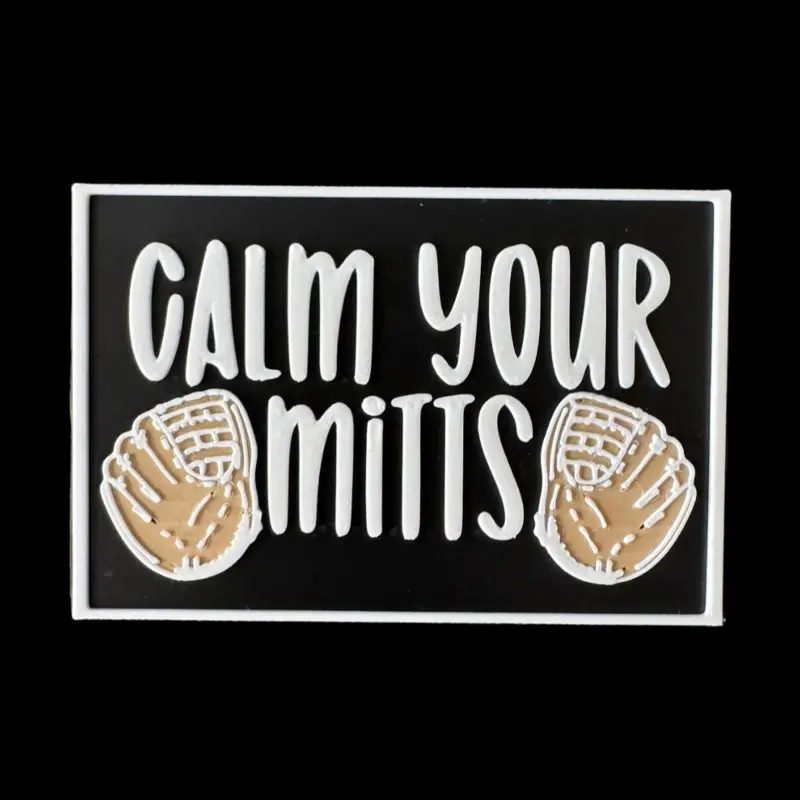 Baseball Mom Accessories | Velcro Patch 2x3 | Hook and Loop Bag Patch | Tote Patch | Compatible with YETI