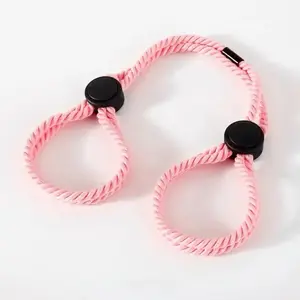 2026 Adjustable Rope Cuffs, Stylish Fashion Accessory, Versatile Decoration for Halloween Costume, Party and Wedding