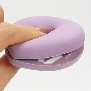 4/8pcs Extra Large Cloud Makeup Powder Puffs , Water-Activated Latex-Free Beauty Sponge, Flawless Foundation & Concealer Application, Wet & Dry Dual-Use Sponge Pads, Makeup Sponges, Beauty Blend
