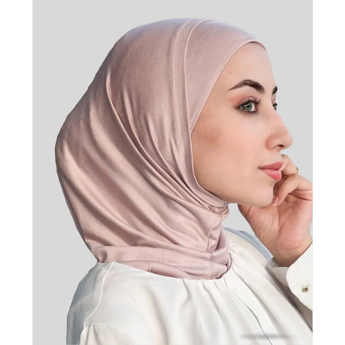 Two Piece Cotton Hijab Two Piece Cotton Hijab