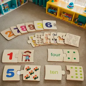 Iron box digital enlightenment pairing children's digital decomposition stick arithmetic primary school students teaching aids toys