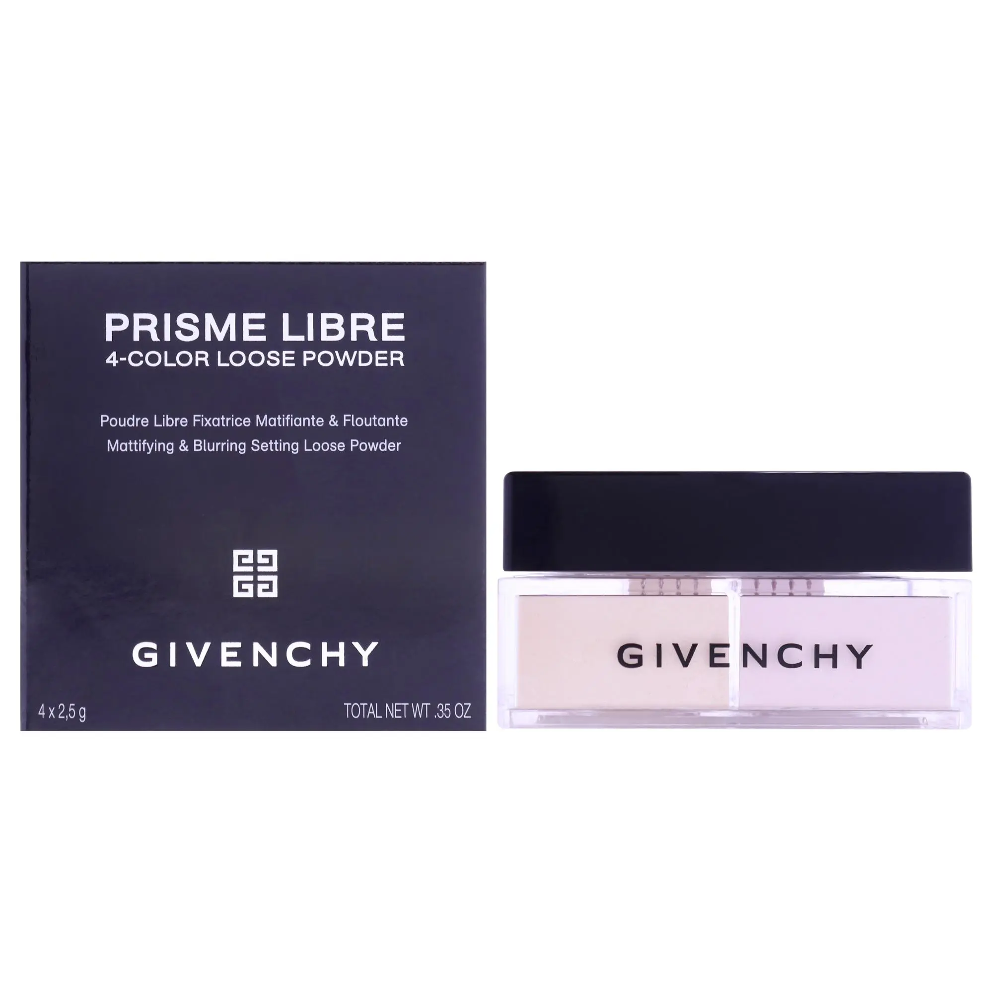 Givenchy Prisme Libre Makeup Setting & Finishing Loose Powder for Women, Shade 03 Voile Rose - 0.35 oz