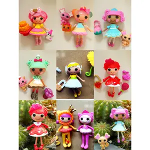Original Design  Doll Pvc Toys Lalaloopsy Holiday Girls Gift No Packaging Box Collect Vintage