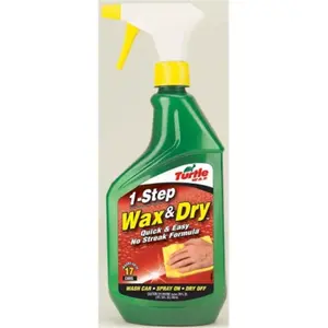 Turtle Wax  26 oz. 1 - Step Wax & Dry - Wash Car