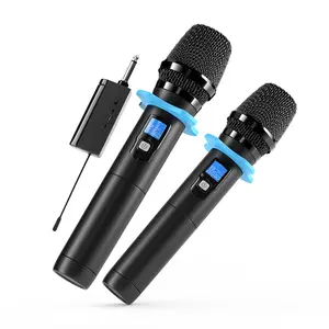 MXC-20 Dual Wireless Mic System – Long Range & Rechargeable
