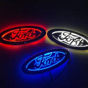 5D LED Car Emblem Light| Illuminated Rear Badge Lamp| Universal for Pickup SUV| Waterproof Auto Accessory