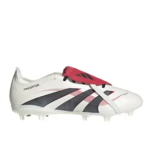 adidas Mens Predator League Fold-Over Tongue Firm GroundMulti Ground Soccer Cleats  - White
