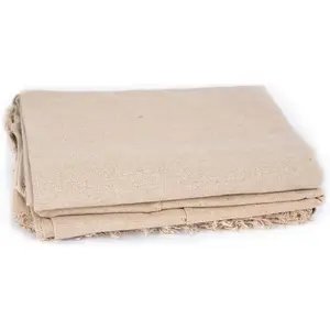 Special Linen Hessian Cotton Tablecloth with Pottery Clay Printing Texture 1pc Clay Sculpture Tool