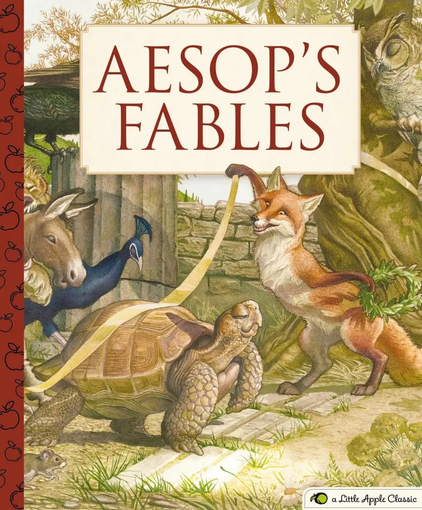 USED Book - Aesop's Fables: A Little Apple Classic by Aesop (Hardcover) - english