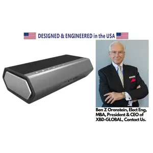 e-PitchPerfect (e-PP) H8008, 40W Smart Speaker, Alexa and Siri Voice Enabled Smart Home Control Speaker IoT Device, Designed and Engineered in the USA Sold 5,000+ worldwide