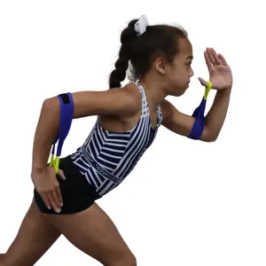 Tumbl Trak Blue Lycra Running Arms, Agility Training Equipment for Young Athletes, Speed Training Equipment for Soccer, Football, Track & Field, Acceleration Trainer for Speed and Agility Training