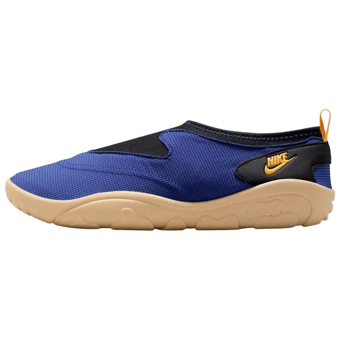 Nike Aqua Turf Deep Night Laser Orange Gum Versatile Durable Non-slip Low Top Sneakers Unisex Black FZ5627-500