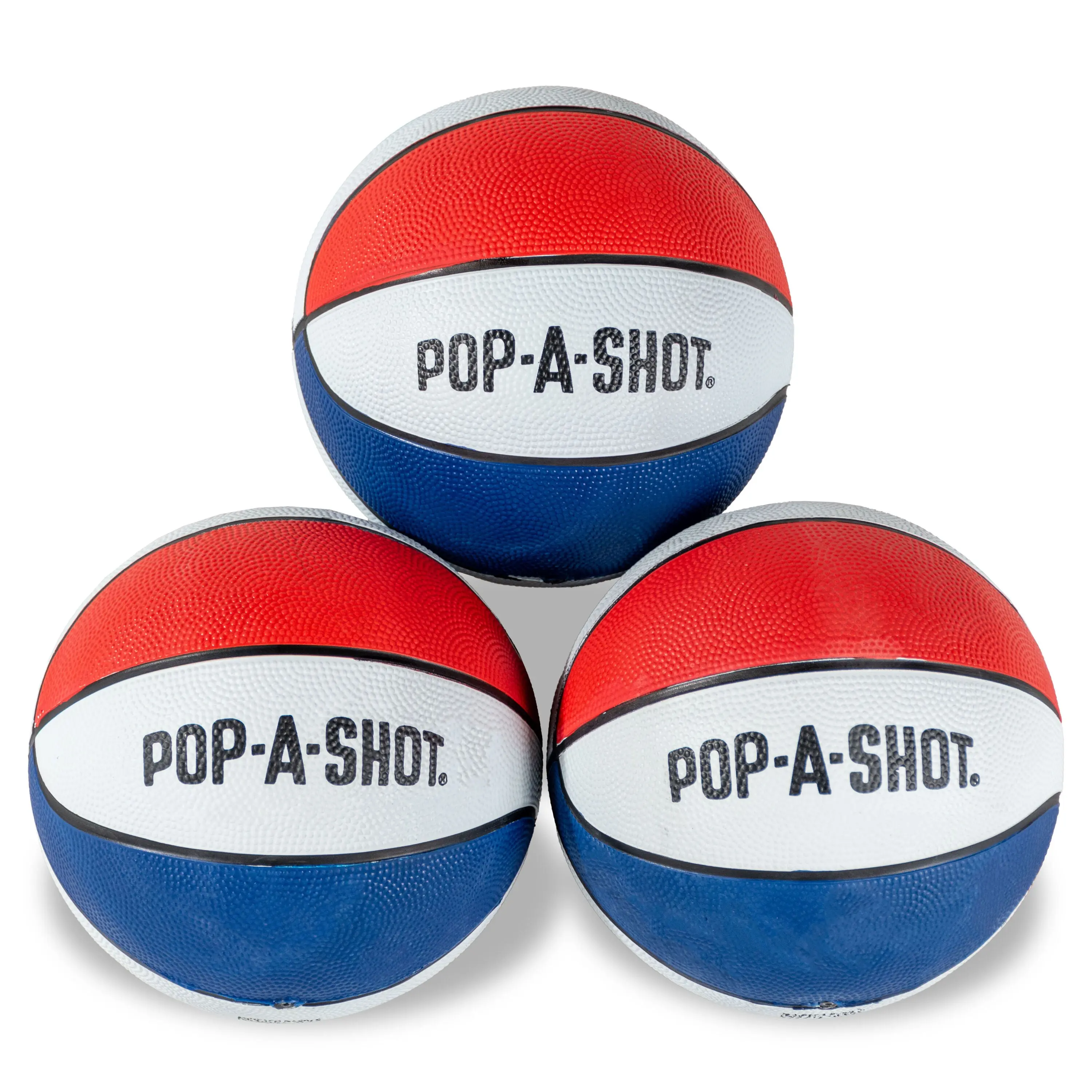 Red, White, and Blue Mini Basketballs Red, White, and Blue Mini Basketballs