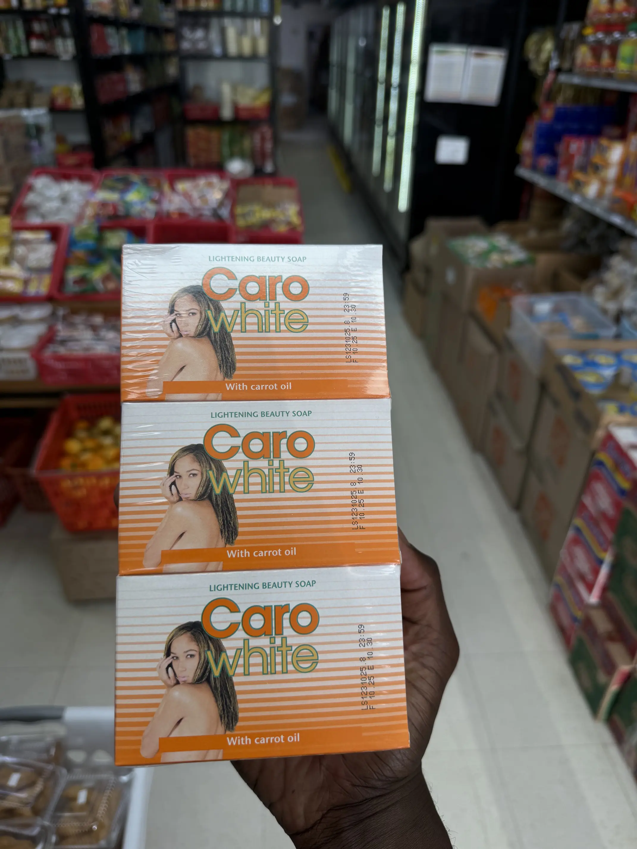 Caro White Soap (6 pack)