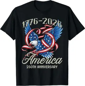 America 250th Anniversary 1776 2026 250 Year Men Women T-Shirt