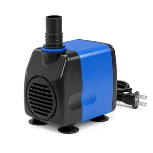 Powerful 265GPH Submersible Pump for Aquarium Fountain Pond | Easy Clean Water Circulation Pump Ultra Quiet Fish Tank Circulation Pump for Fountain & Hydroponics with 6.65ft Max Head
