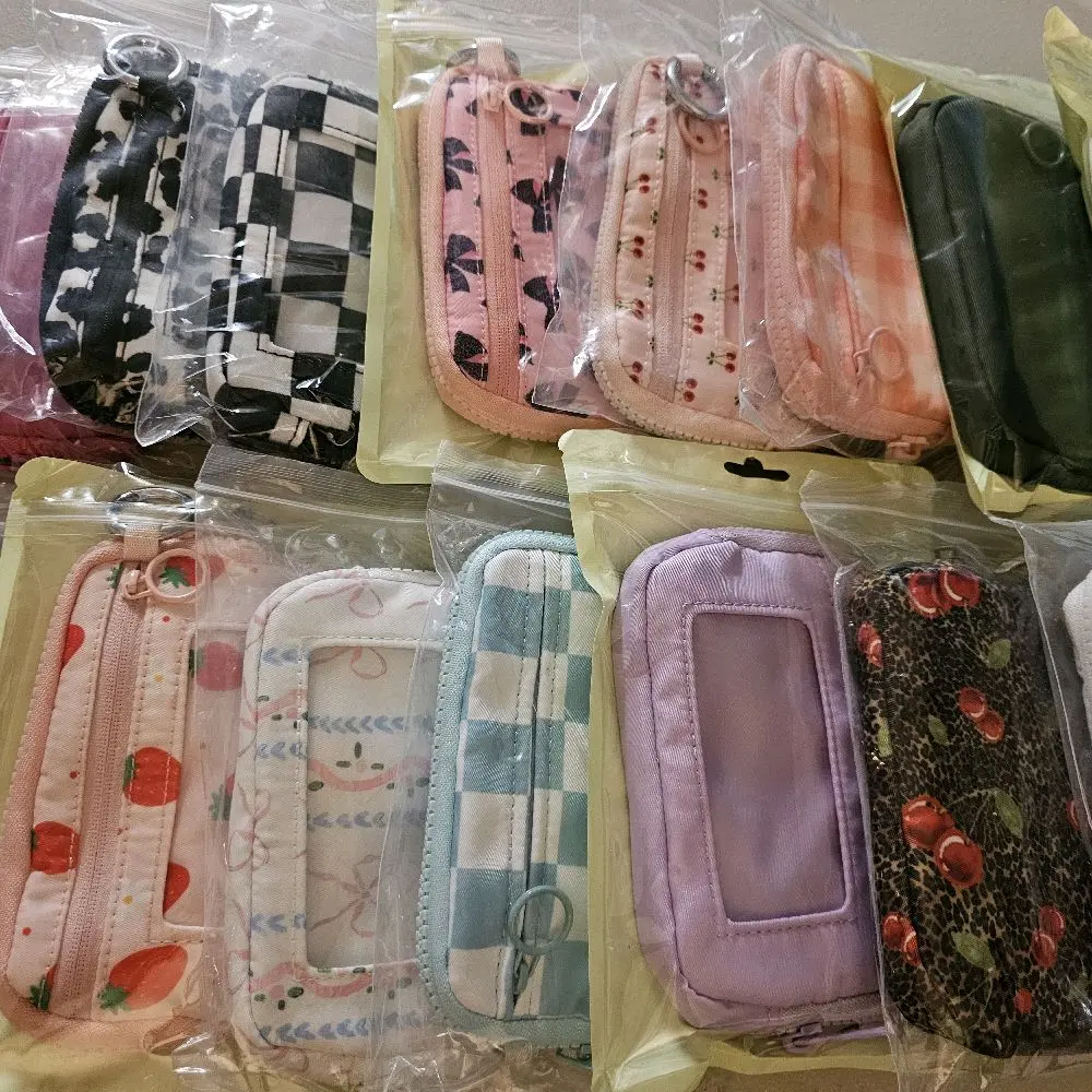 Nylon Water Resistant Wristlet - Diverse Designs & Colors for Everyday Use