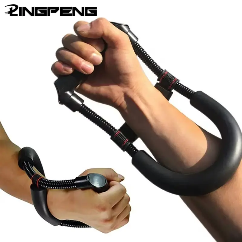 Adjustable Wrist Strength Trainer, Forearm Strengthening Device, Fitness Arm Training Equipment, Grip Enhancer for Workout, Workout Hand Gripper, Forearm Strengthener