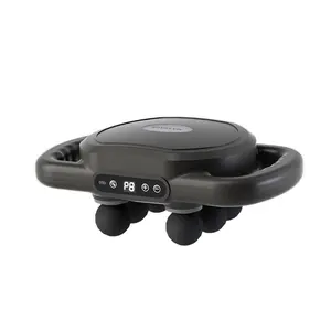 8-Head Massage Gun with 9 Levels & 3 Modes Deep Tissue Percussion Massager for Back Shoulders Legs and Foot Pain Relief Quiet Muscle Massage Gun with Red Light Therapy Adjustable Daily Use Model Gift