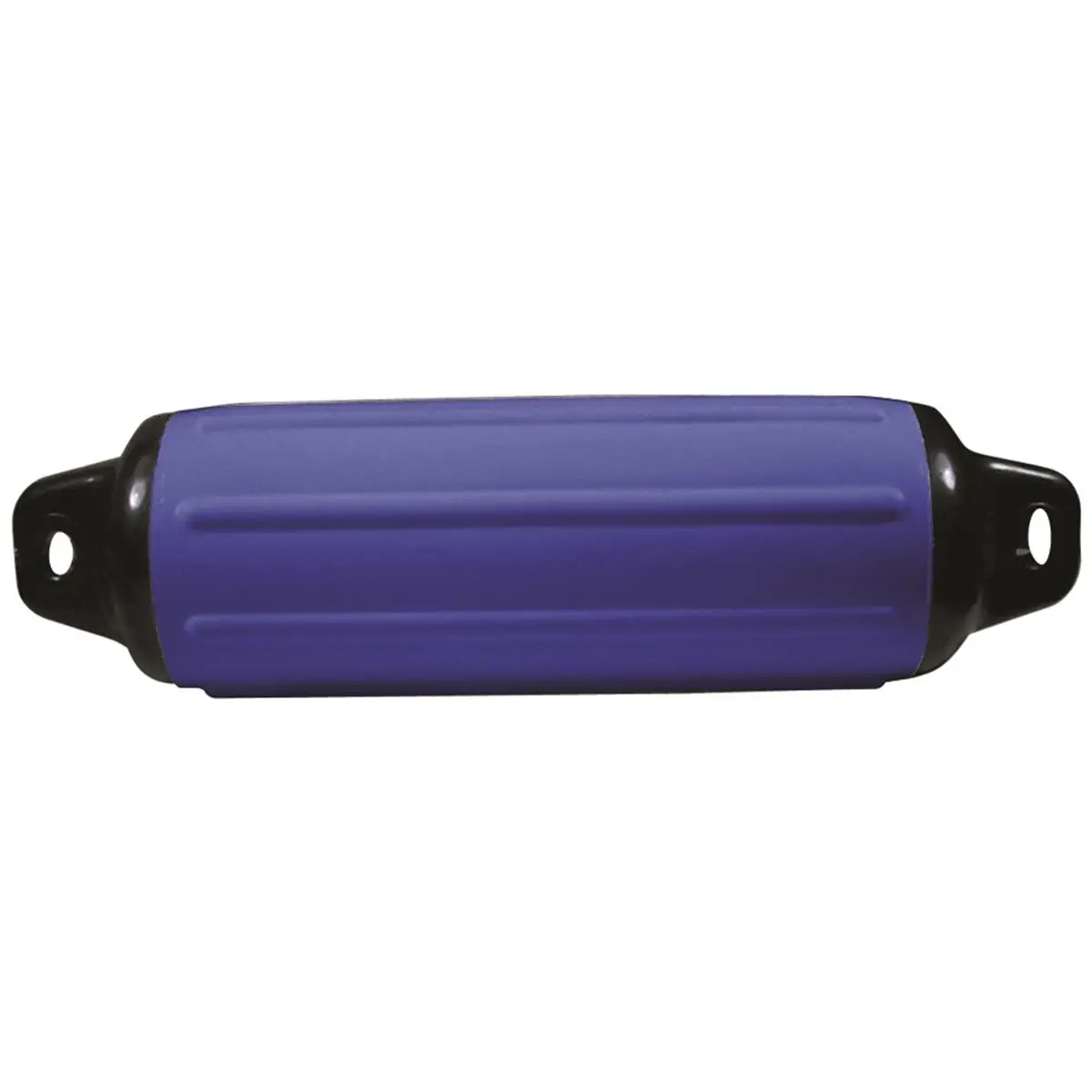 212 MAIN Super Gard Inflatable Marine Vinyl Rubber Boat Fender - 6.5x22 in., Blue, Seamless, High-Gloss, Ribbed Sides, Boating Water Sports Accessory, Rubber Boat Fenders