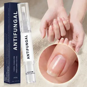 Strength Nail Renewal Pen - Restores Clarity for Discolored, Thick & Damaged Nails - Easy Brush Applicator