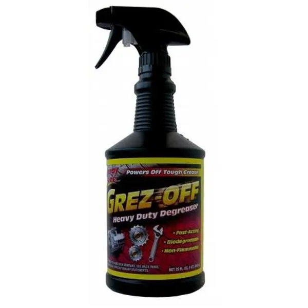 Permatex 22732 Heavy-Duty Grez Off All-Purpose Degreaser - 32 oz, Biodegradable, Water-Based, Effective for Grease Removal (212 MAIN)