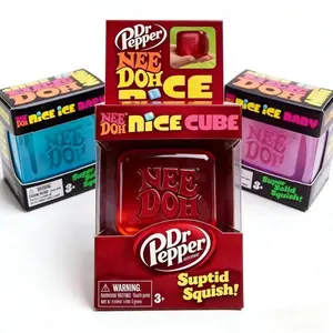 Needoh Nice Cube, Super Solid Squish Stress Relief Toy for Classic & Novelty Toy Enthusiasts