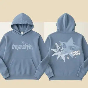 Adult & Youth Freya Skye Silent Treatment Merch 2-Sided Hoodie, Freya Skye Concert Music Tee, Gift For Fan