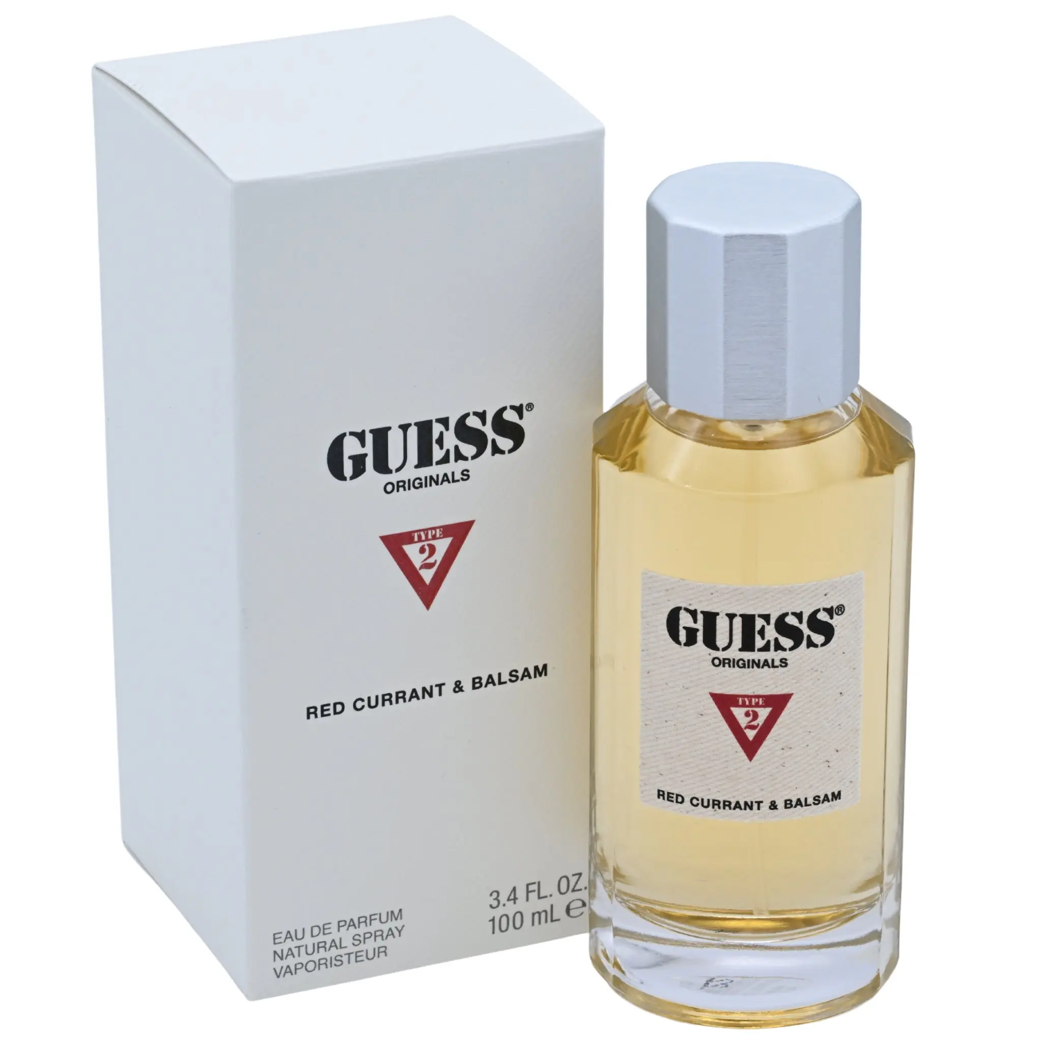 Guess Originals Type 2 Red Currant & Balsam Eau de Parfum Spray for Women 3.4 oz (New in Box)
