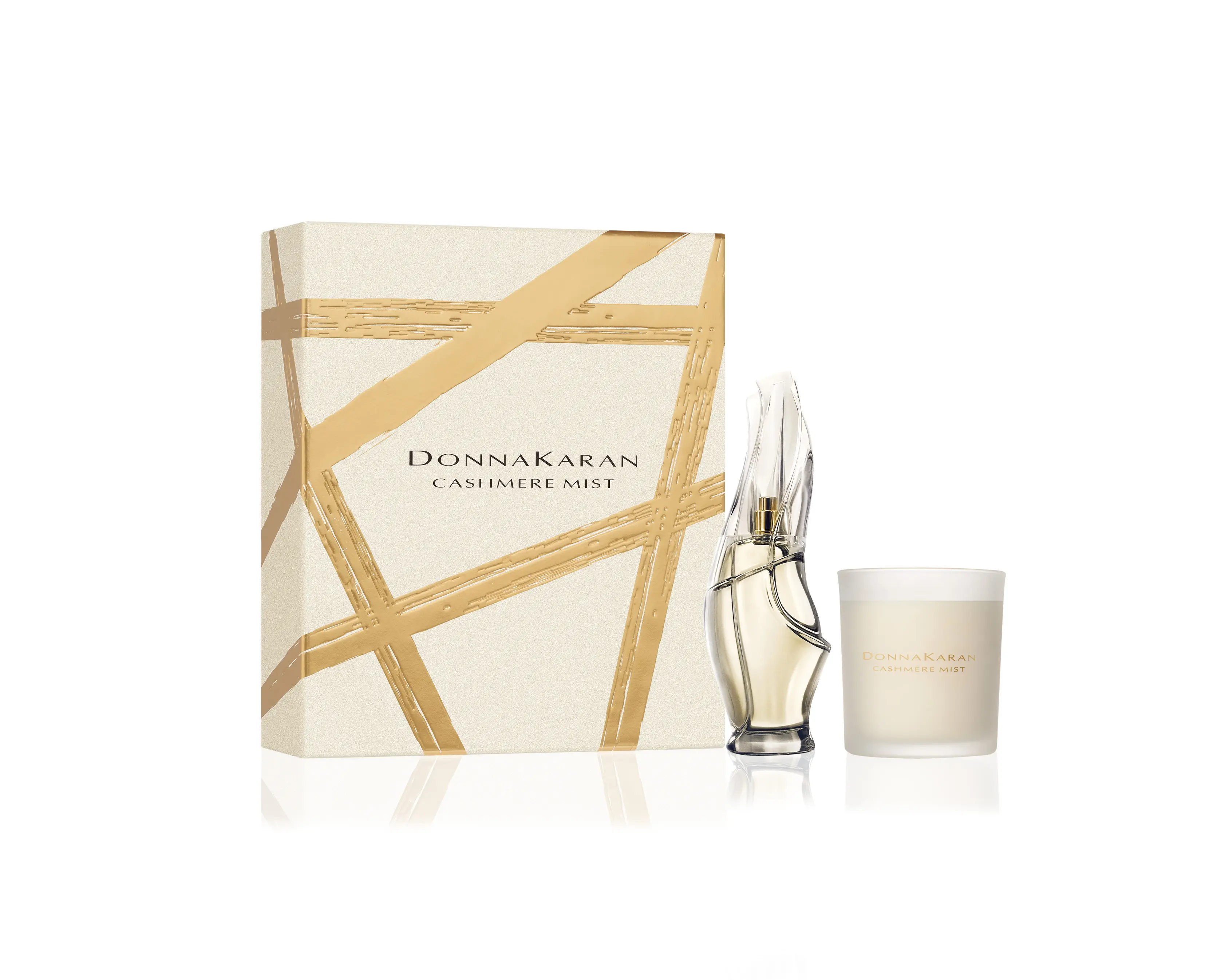 Donna Karan Cashmere Mist Perfume EDP and Candle Gift Set - Eau de Parfum Spray 1.7 Fl. Oz/50ml & Cashmere Mist Candle 5.5 Oz/155g Donna Karan Cashmere Mist Perfume EDP and Candle Gift Set - Eau de Parfum Spray 1.7 Fl. Oz/50ml & Cashmere Mist Candle 5.5 Oz/155g