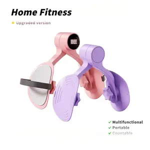 Thigh Trainer, 360°Adjustable Pelvic Floor Muscle Trainer with LED Display, Inner Thigh Exerciser for Women, Home Fitness Equipment for Hip, Leg, Arm
