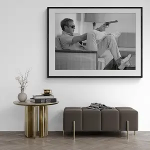 Steve Mcqueen Iconic Print Mcqueen Print