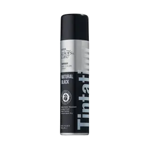 Kiss Colors & Care Tintation Spray - Natural Black | Temporary Hair Color Spray, Semi Permanent Hair Color, Hair Dye, Hair Color
