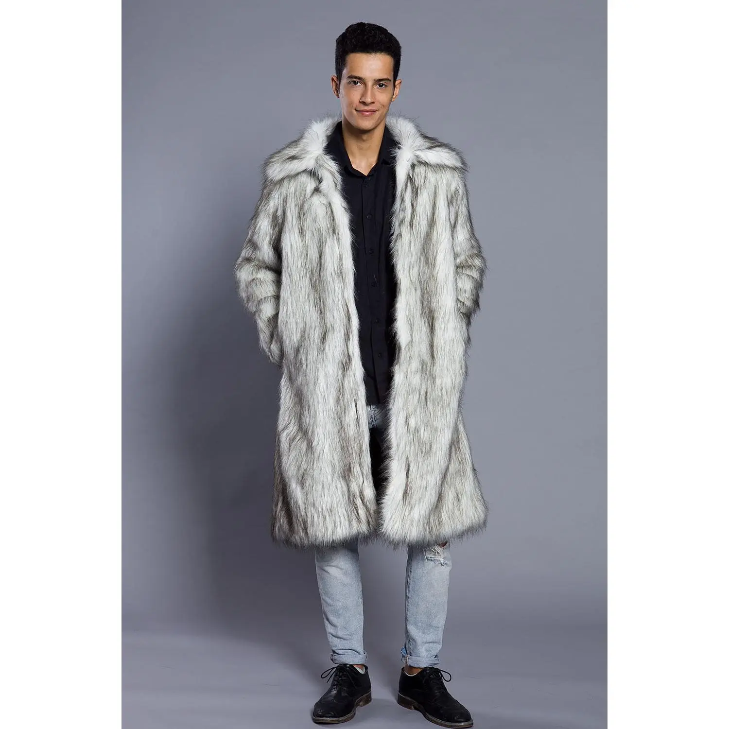 White and black pointed