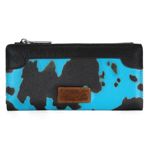 Cow Print - Turquoise