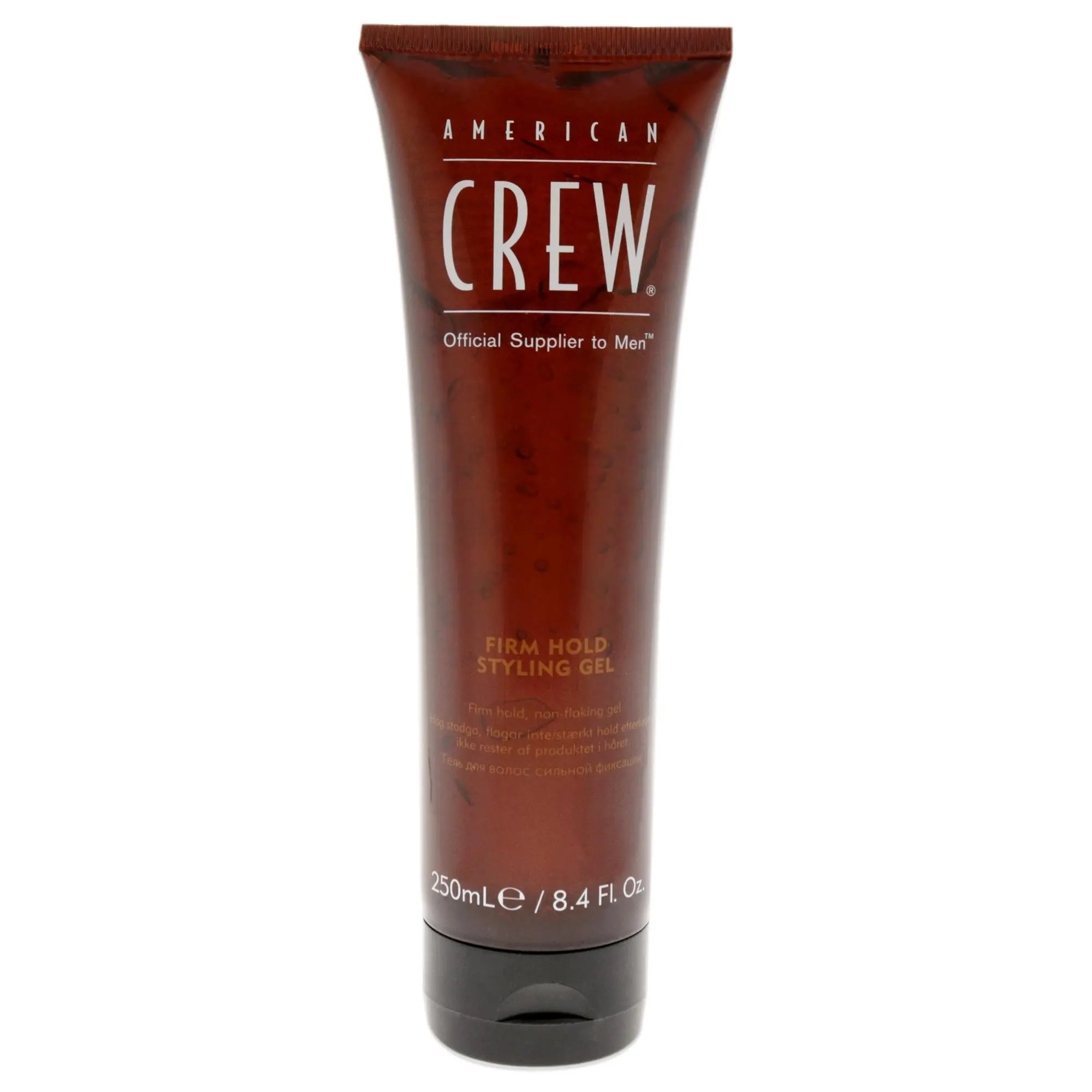 American Crew Men's Strong Hold Hair Styling Gel - Hair Care Product, 8.4 fl oz